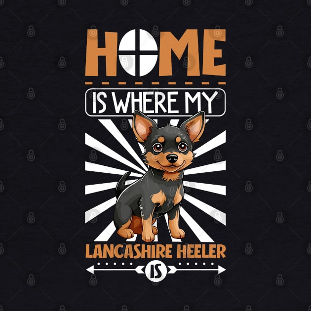 Home is with my Lancashire Heeler by Modern Medieval Design